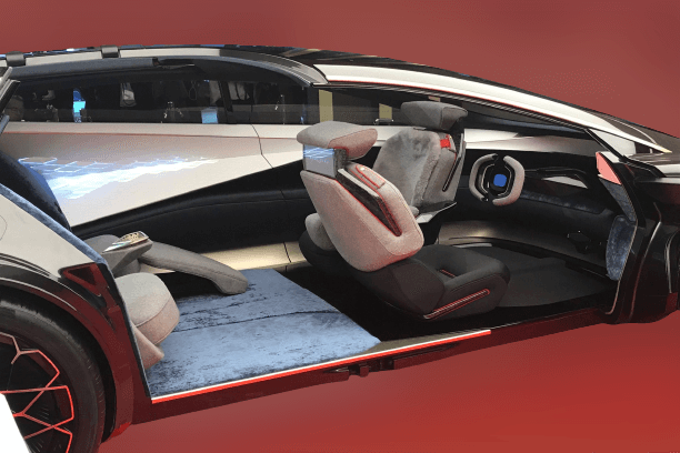 Interior of the Aston Martin Lagonda Concept car